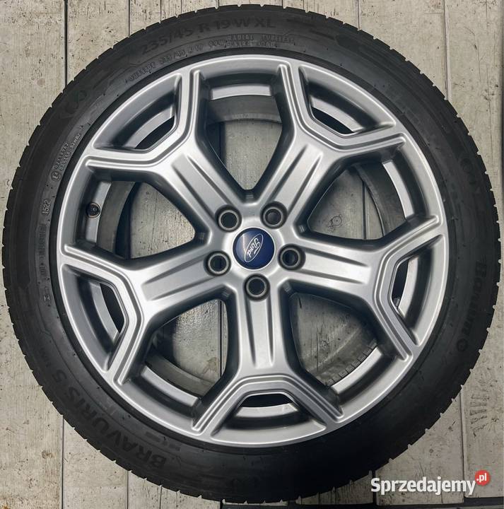 4x letnie aluminiowe koło OEM Ford 5x108 R19 8J dolnośląskie Kudowa-Zdrój