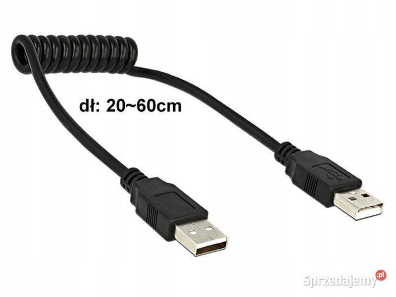 Przyłącze spiralne USB20 wtyk A wtyk A 0206m Zamość