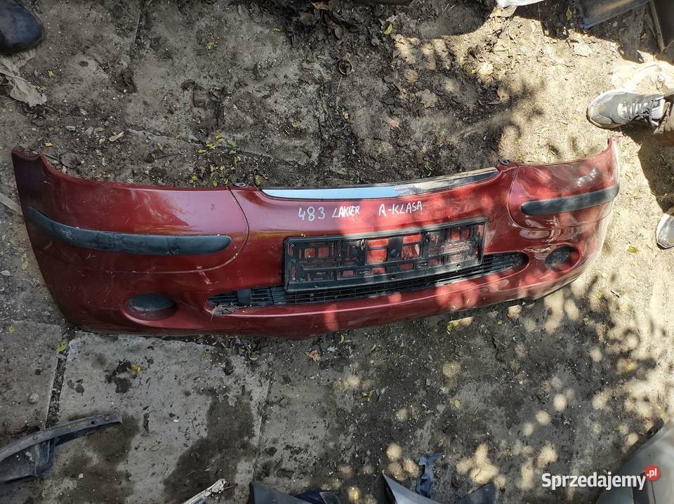 MERCEDES A KLASA W168 zderzak przód wiśniowy 483 Kielce