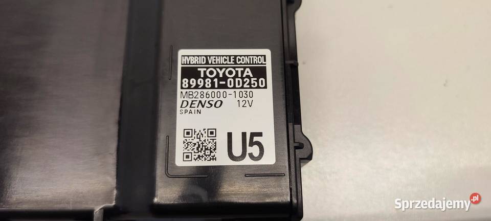 MAZDA 2 TOYOTA YARIS IV MODUŁ AKUMULATORA HYBRID osobowe dolnośląskie