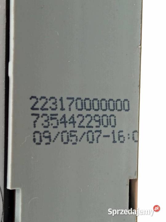 PRZEŁĄCZNIK AWARYJNYCH 7354422900 Fiat Linea I