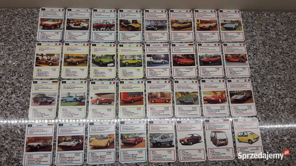 Karty Top Trumps series 2 Prototypes Głuchołazy
