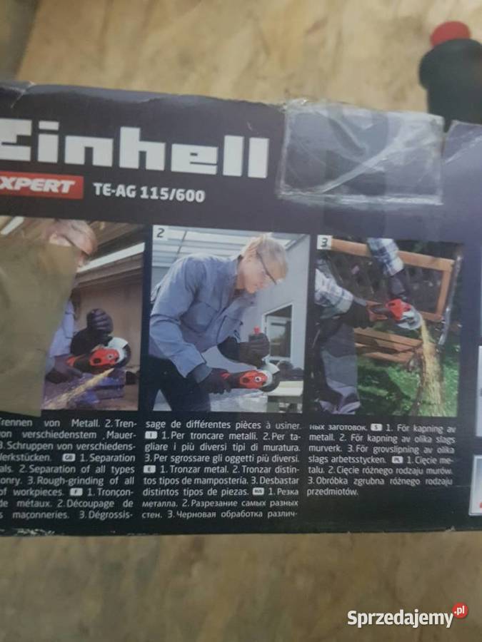 Einhell szlifierka kątowa TEAG 115600 Głogowa