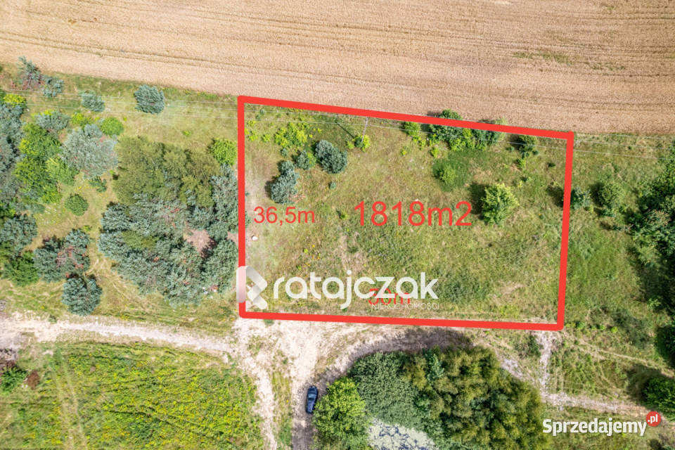 Grunt 1818m2 Kamień 1818m2 sprzedam
