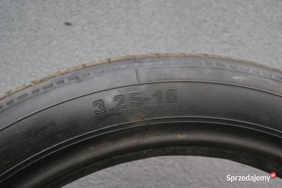OPONA PNEUMAT 18 325 ŁADNY STAN PRZÓD AWO SPORT Motocyklowe śląskie