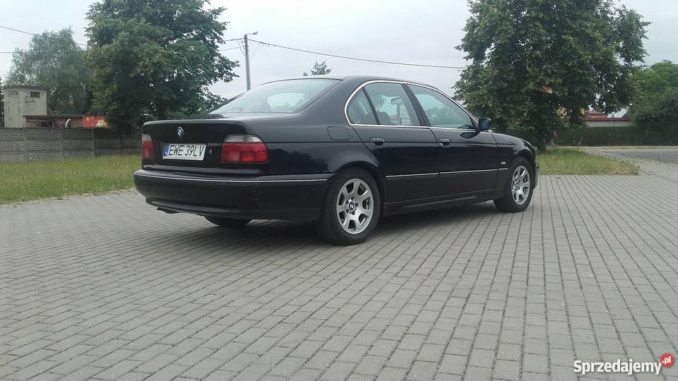 BMW E39 20MB52 GAZ SEKW ST TECH DL OPLT 2X ALU elektryczne szyby Zduńska Wola