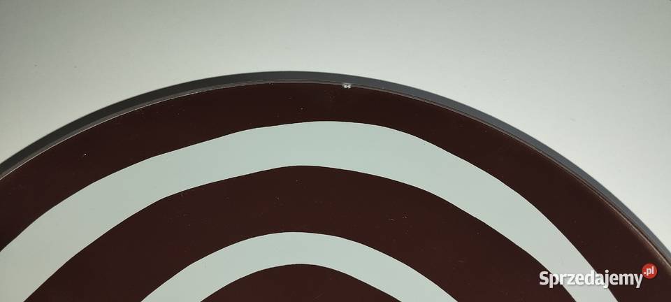 Vintage szklana patera Warszawa