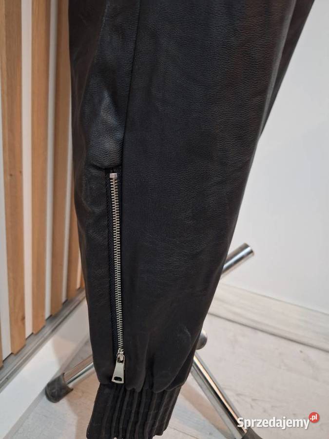LXL Spodnie eko skórka nowe Tworzywo skóropodobne  Frombork
