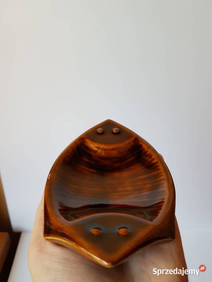 Popielniczka popielnica RYBA Pruszków porcelit Dąbrowa Górnicza