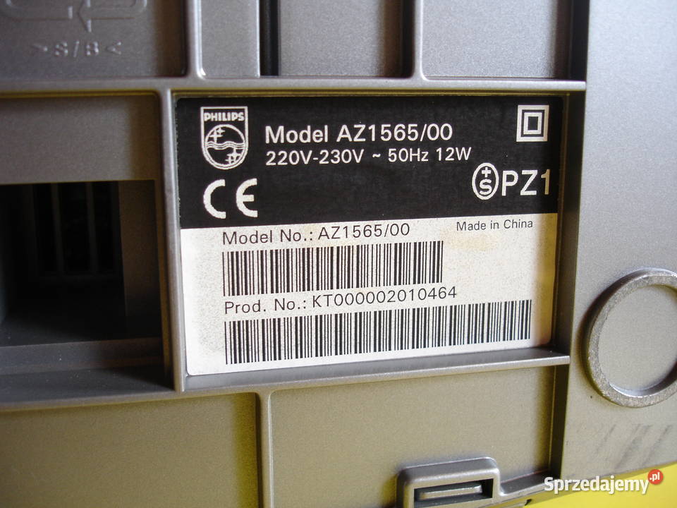 Radiomagnetofon z CD PHILIPS AZ1565 lubuskie sprzedam