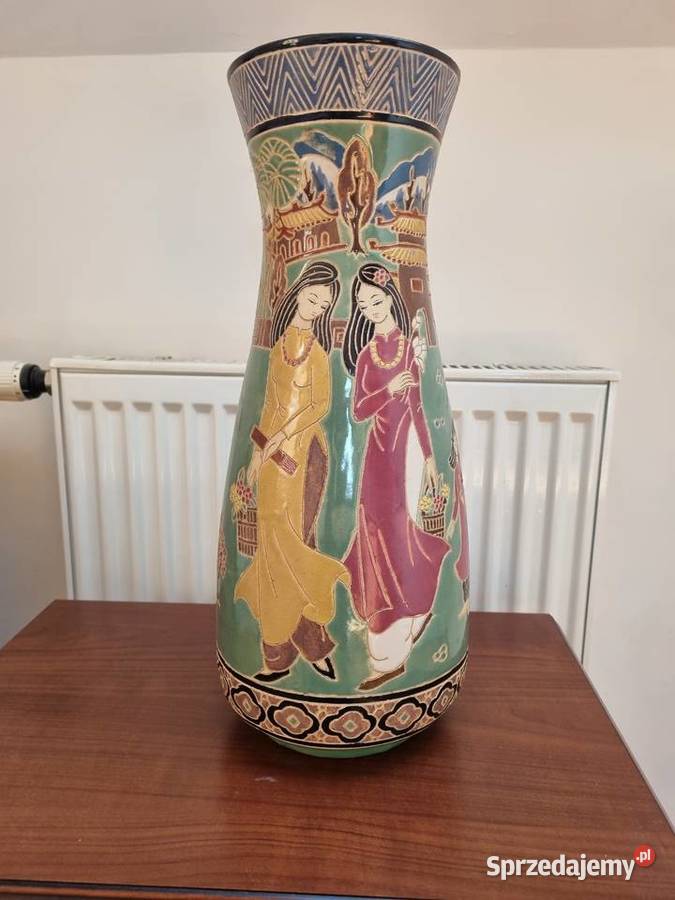 Wazon chiński duży ozdobny Lublin