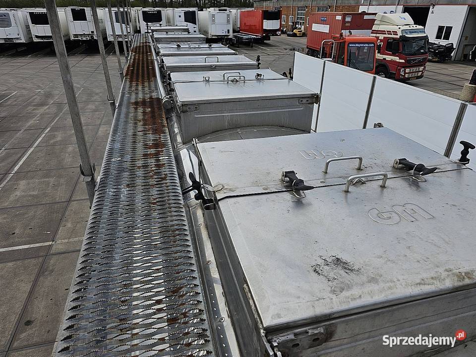 Magyar SR 34 SDC CHEMICAL 3 COMP 38M3 cysterna Przyczepy i naczepy