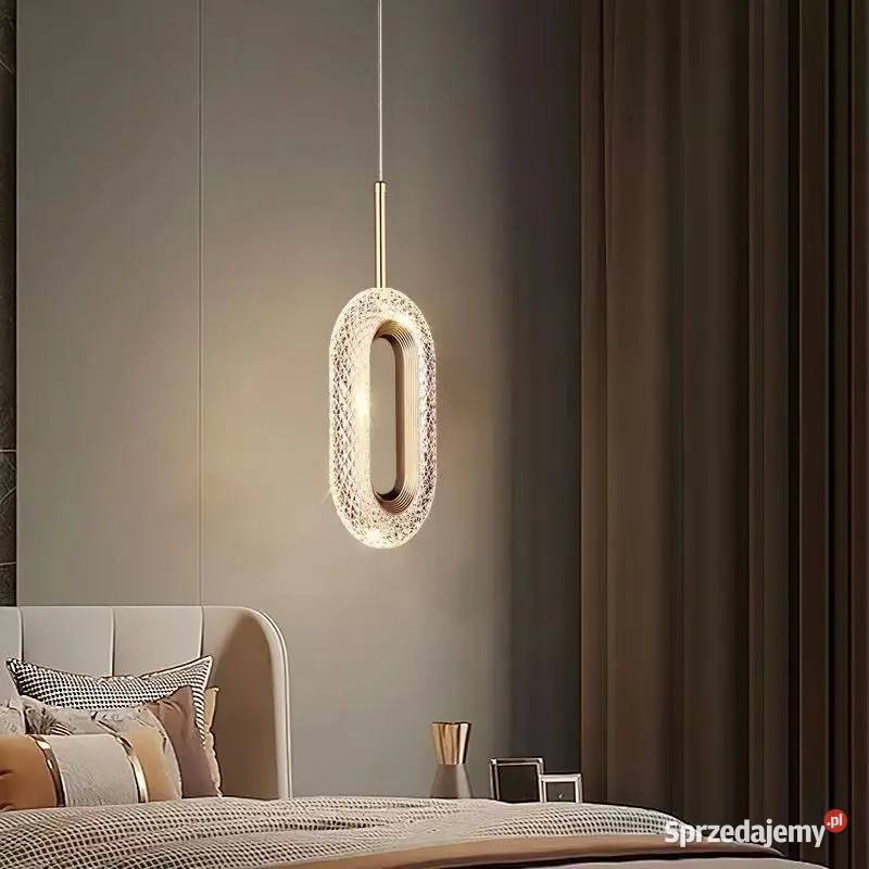 Żyrandol złoty nowoczesny lampa wisząca glamour mazowieckie Warszawa