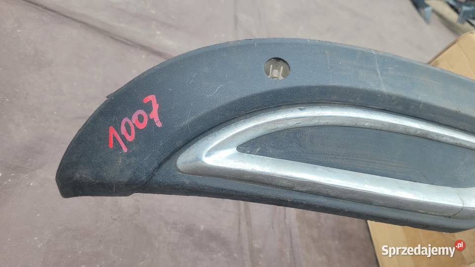 MERCEDES W205 SPOILER DOKŁADKA ZDERZAKA TYŁ śląskie