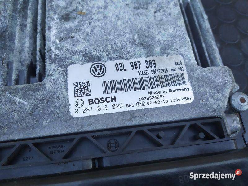 STEROWNIK SILNIKA VOLKSWAGEN PASSAT B6 03L907309 Rudziniec