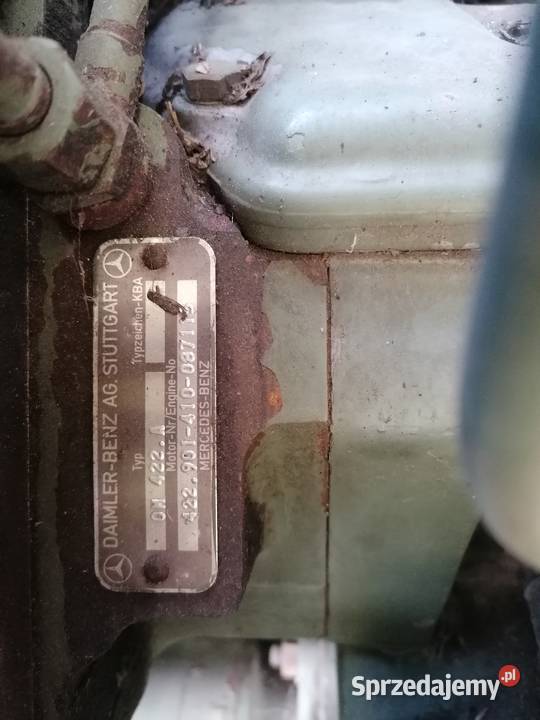 Silnik Mercedes V 8 OM 422 A Claas Jaguar Zajęczniki