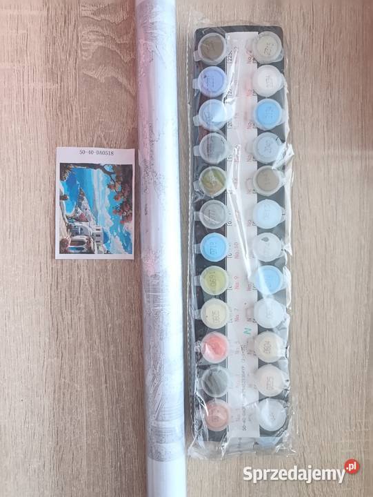 Santorini Dream Zestaw malowania numerach Kwidzyn