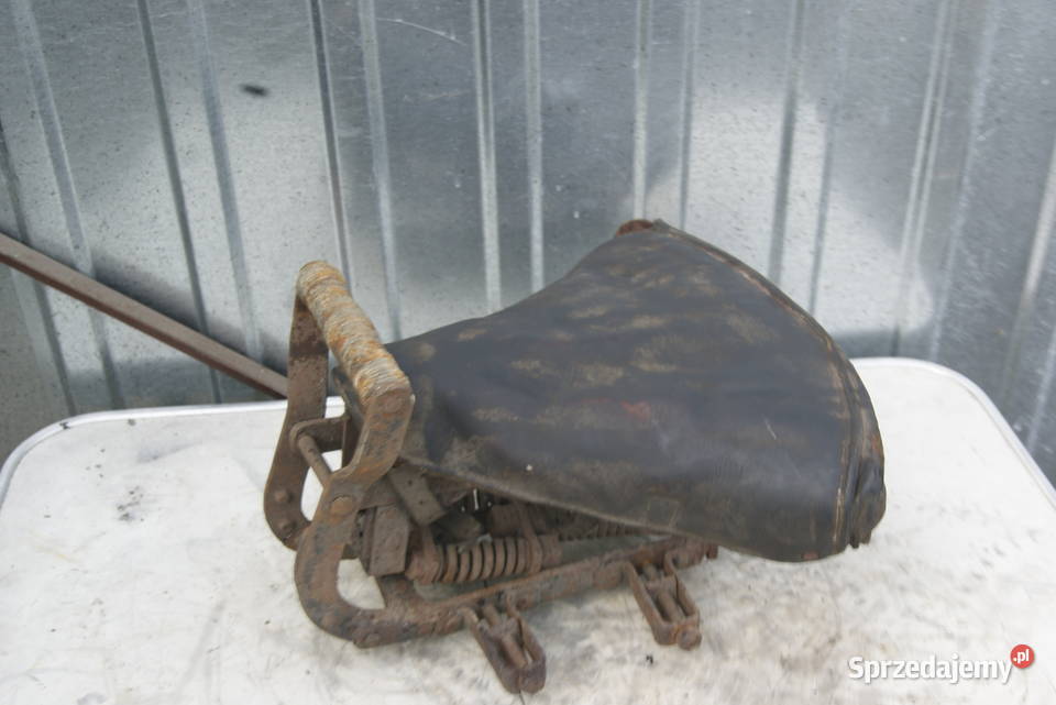 SIEDZENIE SKÓRZANE LATA 20 LATA 30 Rybnik