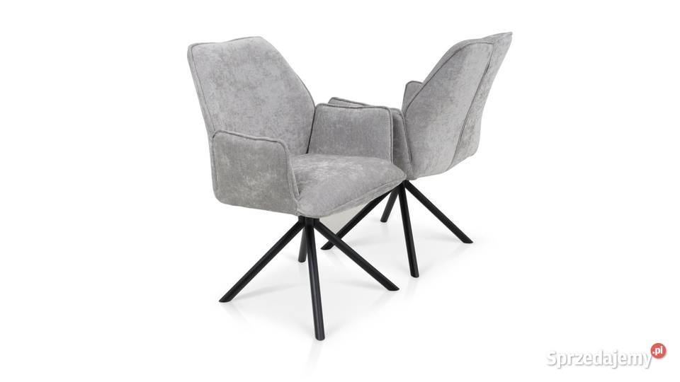 Krzesło Rio w materiale Cameron Silver 806 Krzesła Toruń