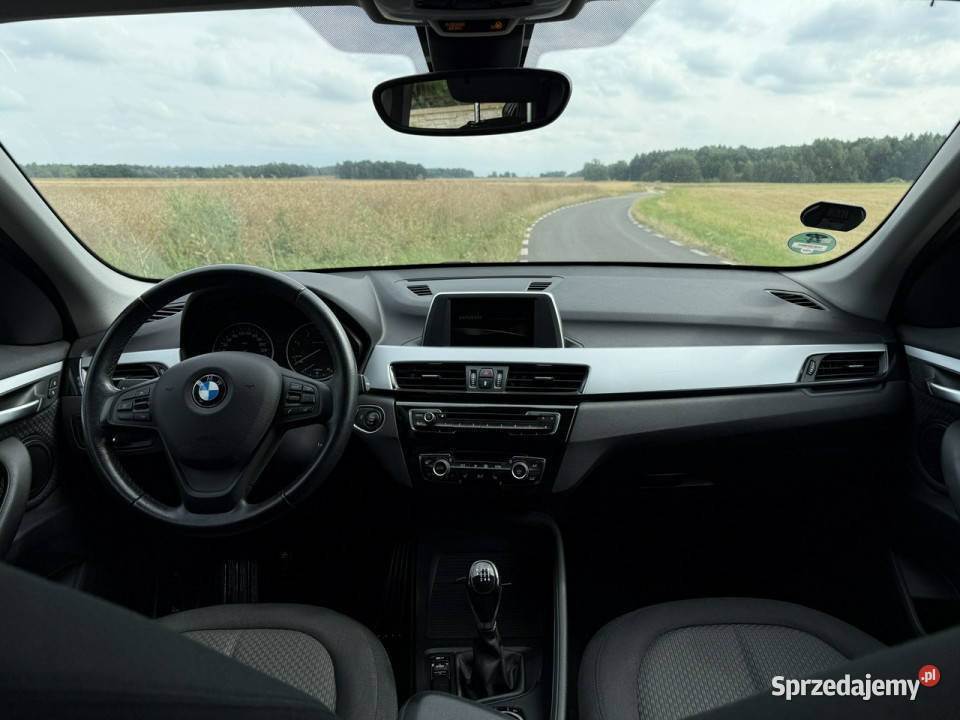BMW X1 20d xDrive B47 z Niemiec Serwis ASO czarny