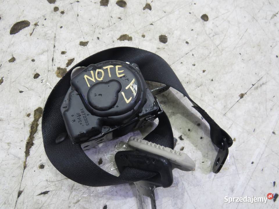 PAS BEZPIECZEŃSTWA LEWY TYŁ NOTE E12 2012 osobowe