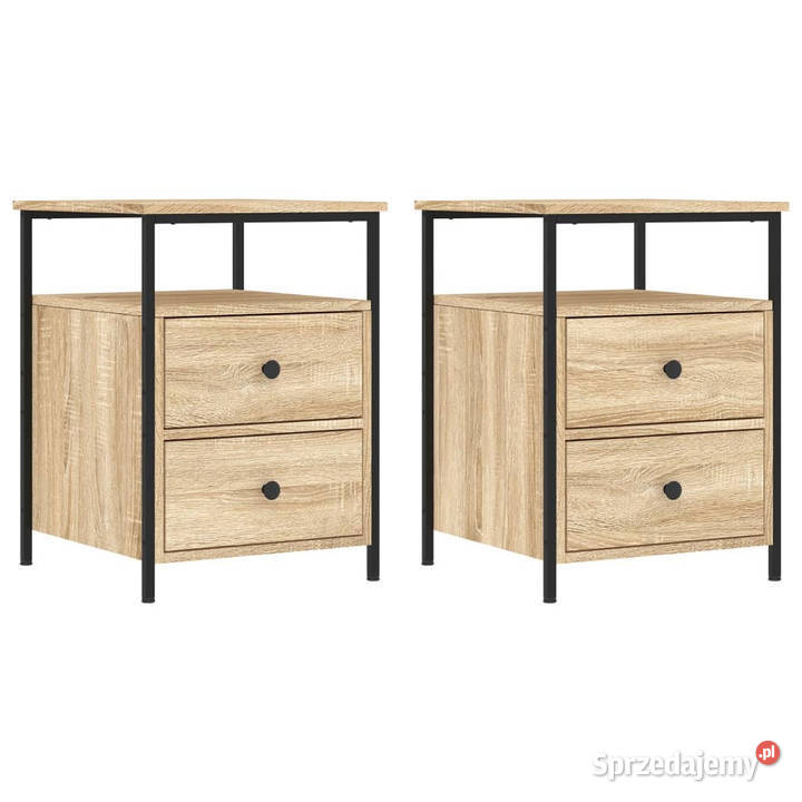 Szafki nocne 2 dąb sonoma 44x45x60 WM826006 mazowieckie Warszawa