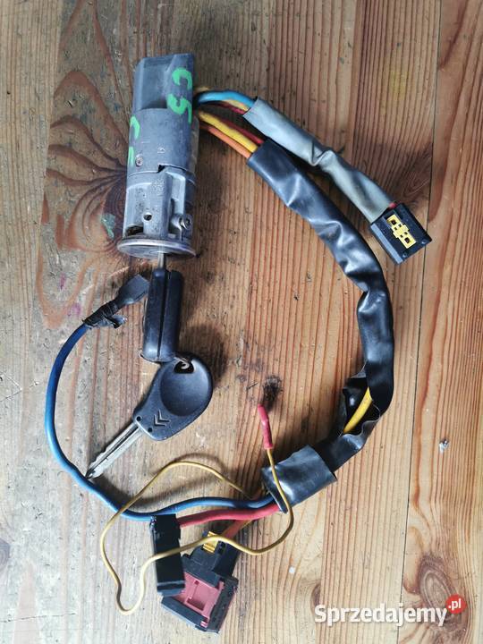 Stacyjka z kluczykiem CITROEN C5 Układ elektryczny Margonin