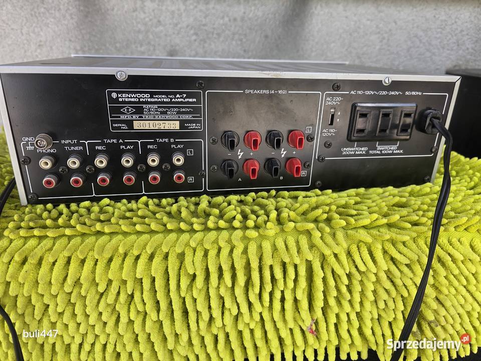 wzmacniacz kenwood a7 stereo Chełm Śląski