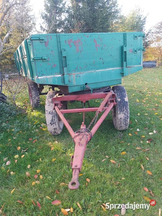 Przyczepa wywrotka nieuszkodzony lubelskie Latyczyn