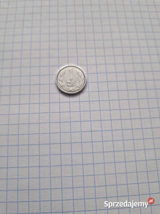 Moneta PRL 1 1990 ze znakiem menniczyn sprzedam