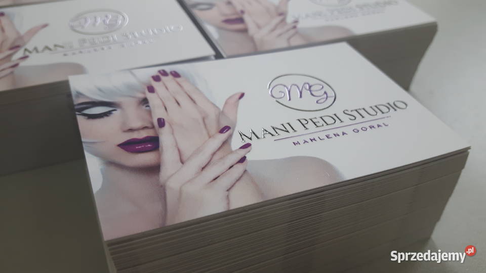 Wizytówki firmowe 24h druk tego samego dnia Produkcja małopolskie Kraków