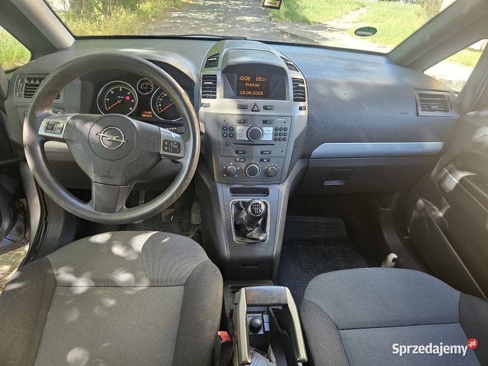 Opel Zafira 19 Cdti 7 osobowa zarejestrowana immobilizer Stargard sprzedam