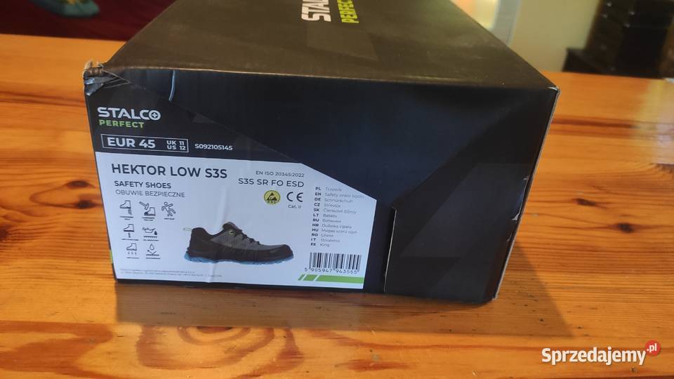 Buty robocze Stalco Perfect Hektor Low S3S 45 Hrubieszów
