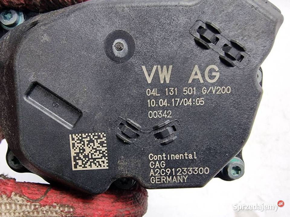 PRZEPUSTNICA VOLKSWAGEN PASSAT B8 04L131501G osobowe