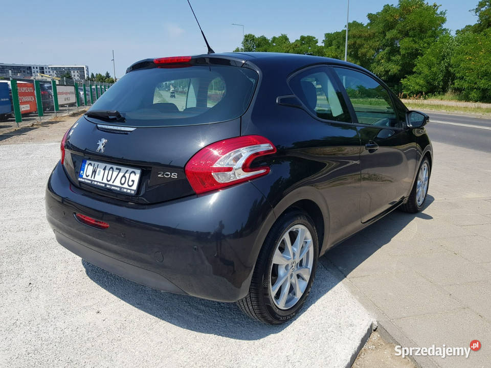 Peugeot 208 14 Benzyna Klima Tablet komputer pokładowy Włocławek