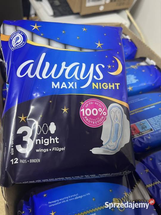 Podpaski Always maxi night 3 wings Alwernia