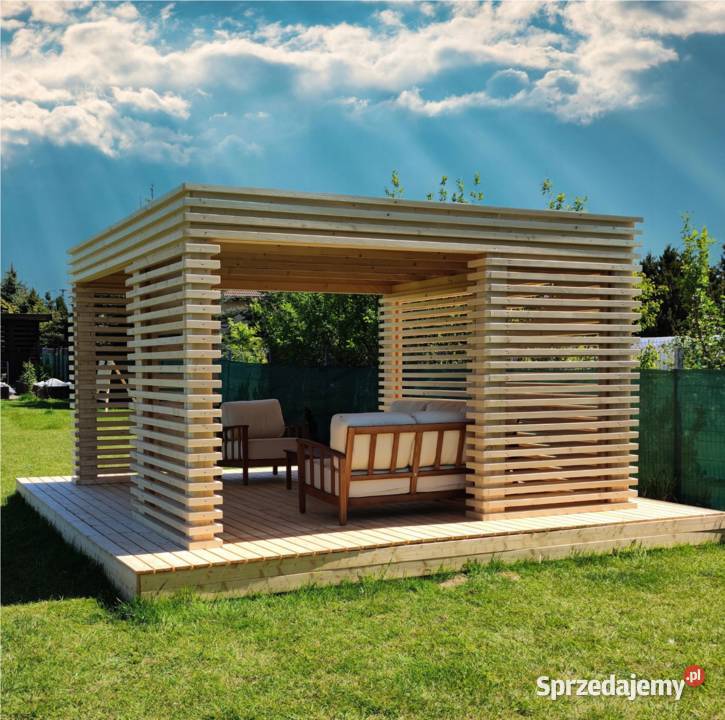 Nowoczesna Altana Ogrodowa CL 400 x 400 Warszawa