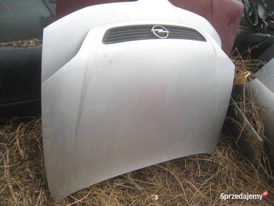 Maska przednia przód srebrna Opel Astra G II Kraków
