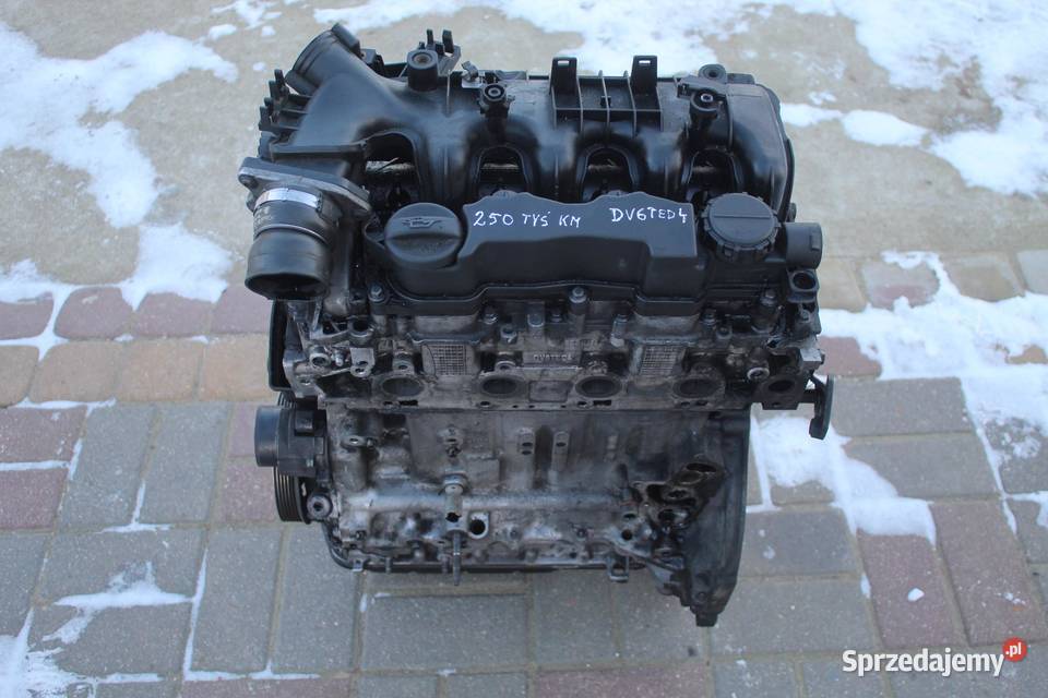 SILNIK DV6TED4 CITROEN C5 III X7 16 HDI 110 wielkopolskie