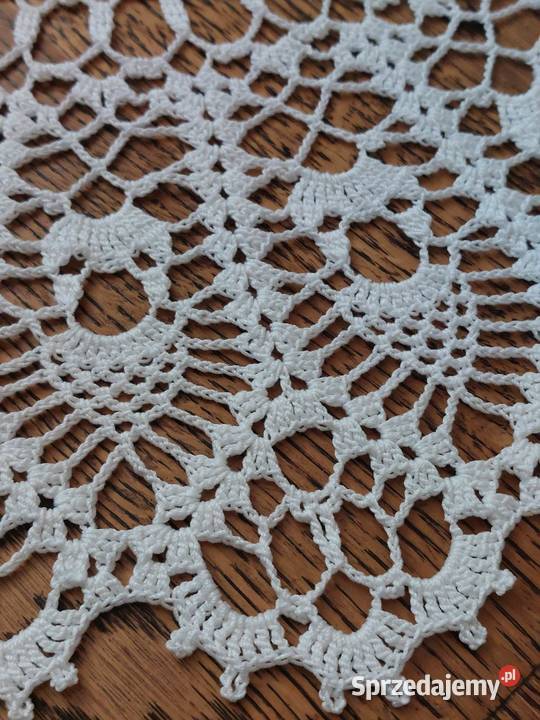 Serweta okrągła rękodzieło Częstochowa