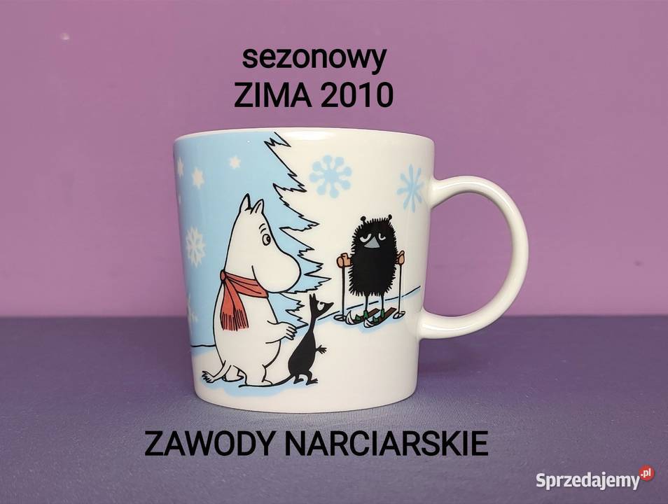 Muminki KUBEK Moomin Arabia Finland sezon ZIMA małopolskie Jasień