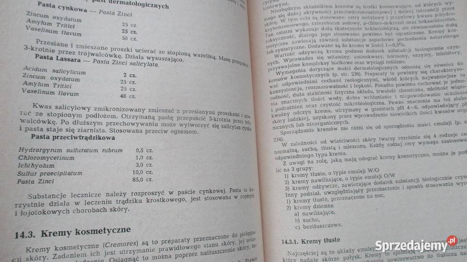 Farmacja stosowana farmacja medycyna receptury Łódź sprzedam