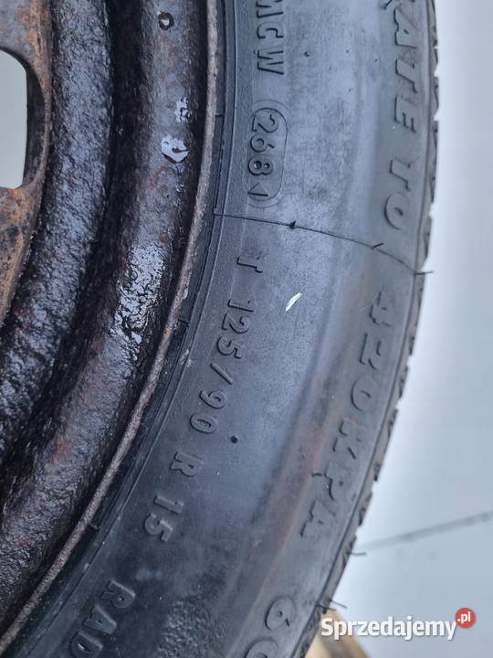 KOŁO ZAPASOWE DOJAZDOWE BMW E46 12590 R15 5x120 Samochodowe Chełm