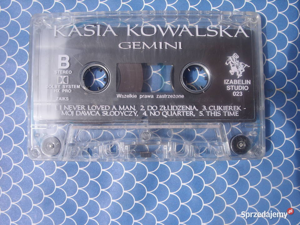 Kaseta KASIA KOWALSKAGEMINI Wołów