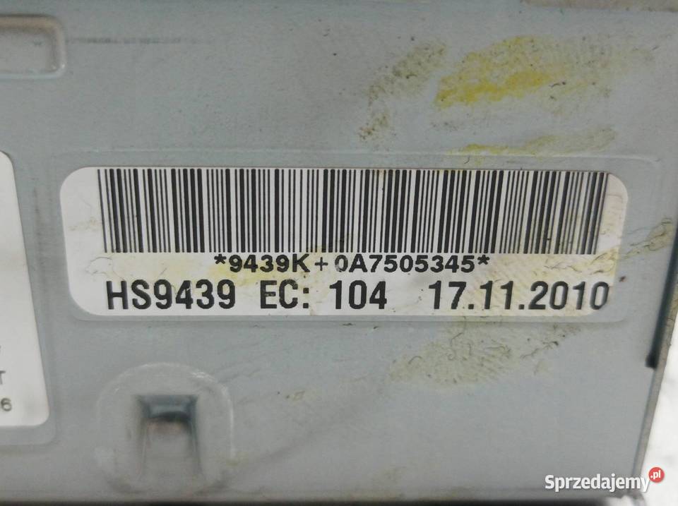RADIO ODBIORNIK TUNER RADIOWY 4H0035056 Audi A8