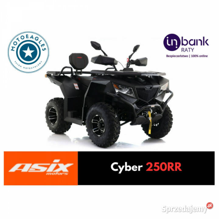 ASIX Inny Quad ASIX Cyber 250RR Transport Raty