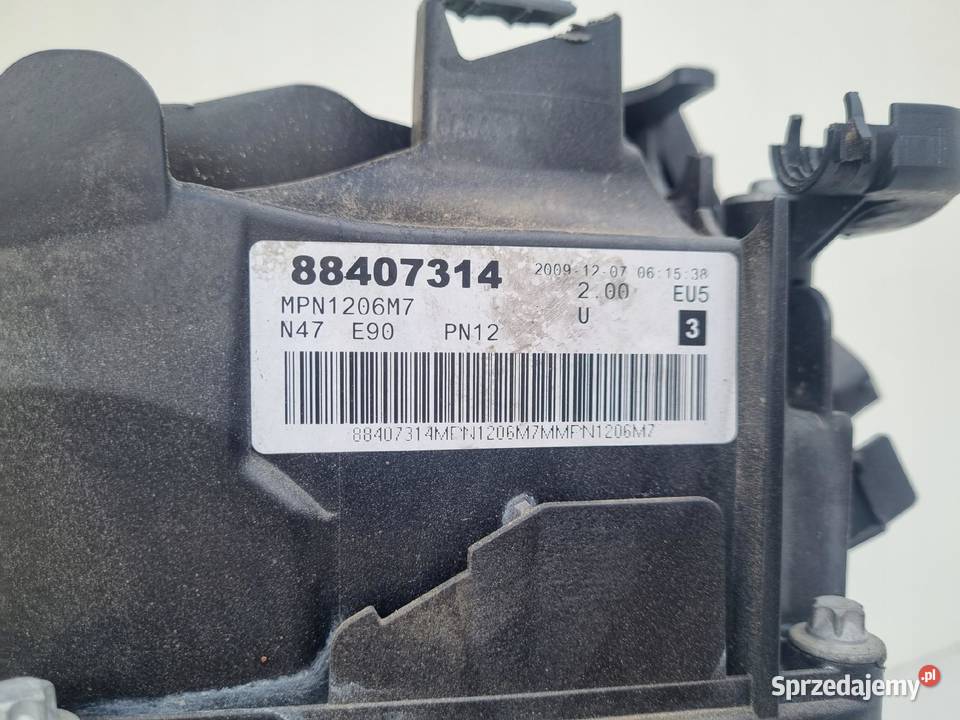 SILNIK BEZ OSPRZĘTU BMW X1 E84 20 D DIESEL