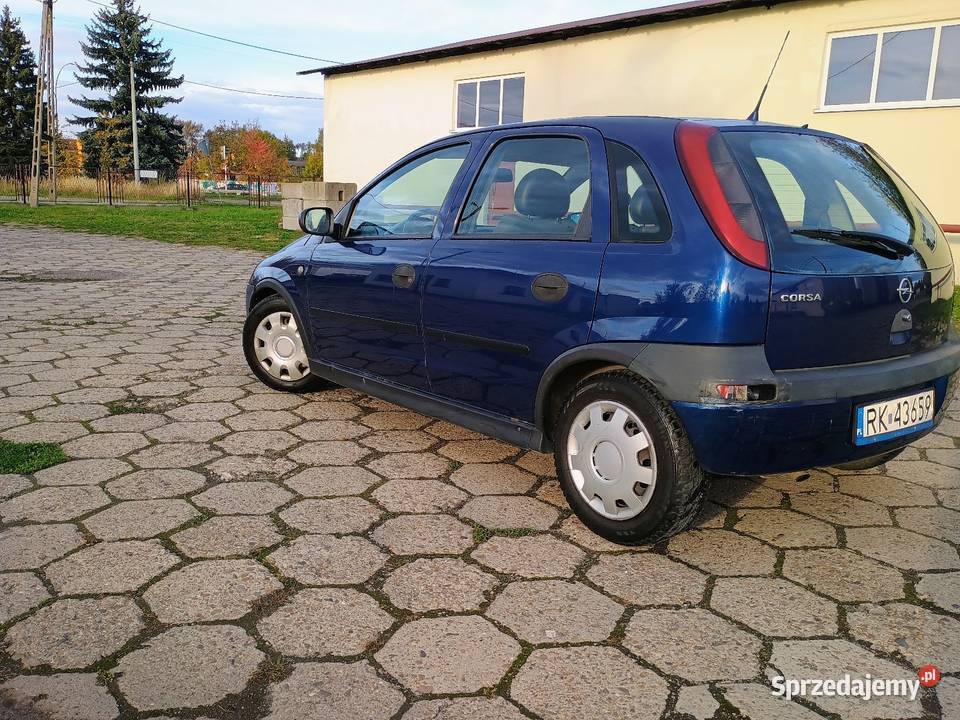 Opel Corsa C 12 16V 2003 podkarpackie Krosno sprzedam