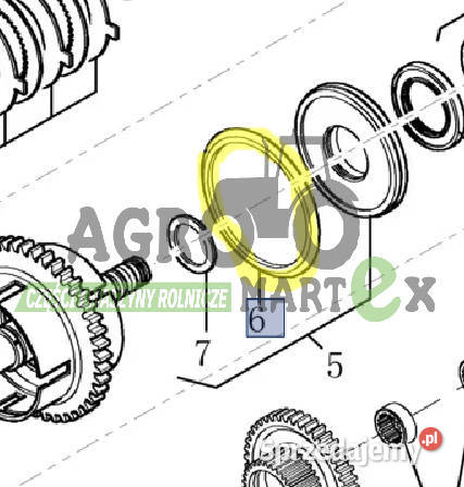 76086258 219264A1 153214664 USZCZELKA CNH Wichrów