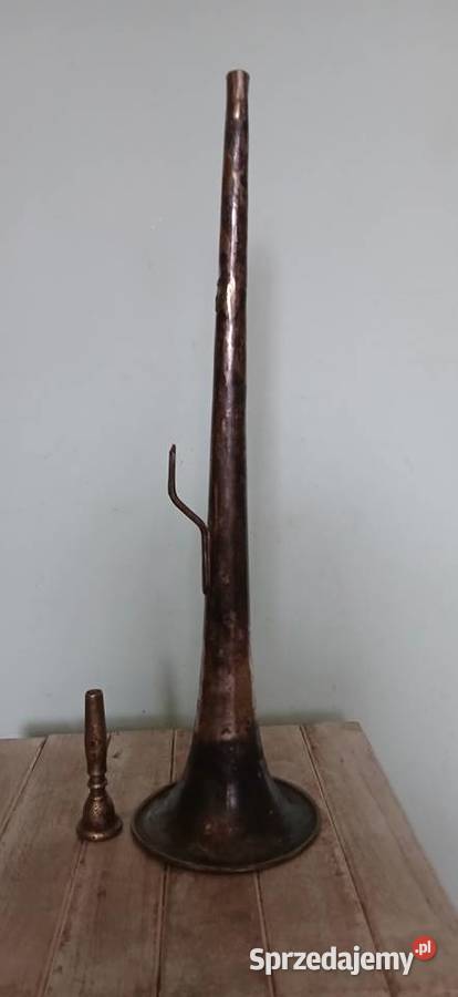 Trąbka sygnałówka blaszane Instrumenty dęte